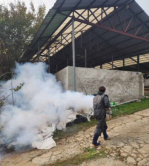 농협, 가축질병 차단 위해 방역용품 지원