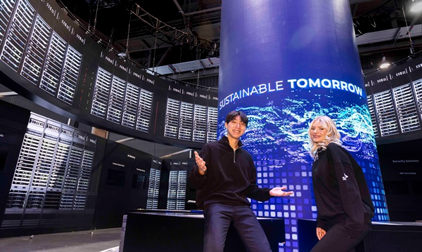 SKT CES 2025 부스 전경. / 사진=SKT