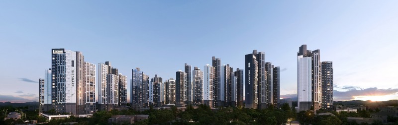 더샵 라비온드 단지투시도 / 사진제공=포스코이앤씨