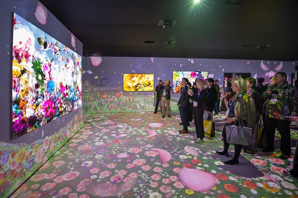 삼성전자가 CES 2025에서 선보인 아트 TV 리더십. / 사진=삼성전자