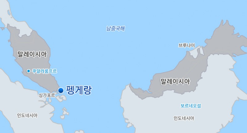 말레이시아 신규 바이오정유 프로젝트(New Biorefinery Project) 위치도 / 사진제공=삼성E&A