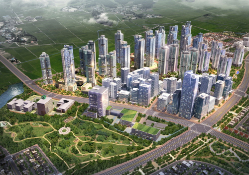 평택항 화양신도시 조감도./사진=평택 화양지구조합