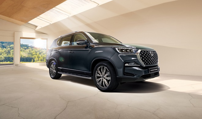 KGM, 2025 렉스턴 출시...트림 단순화하고 가격 낮춰