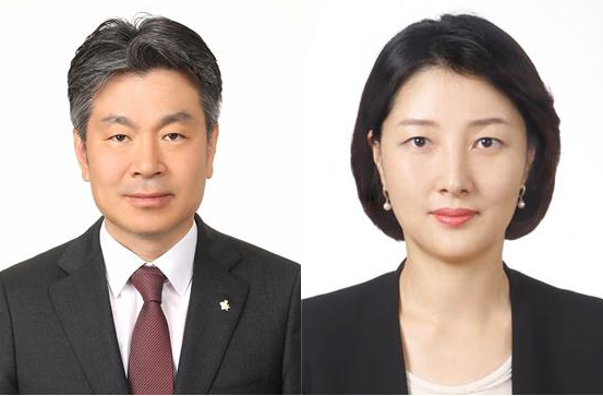 한국증권금융 김희문 상무(왼쪽), 설경아 상무(오른쪽) / 사진제공= 한국증권금융(2025.01.23)