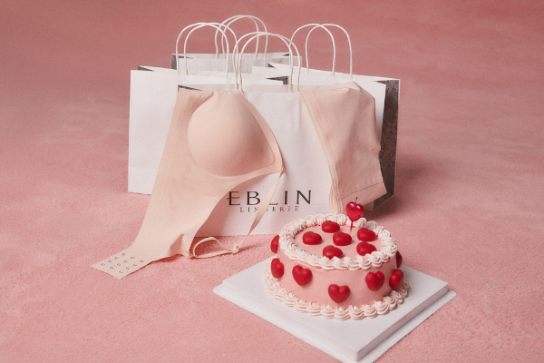 이랜드월드(대표 조동주)의 여성 란제리 브랜드 에블린(EBLIN)이 발렌타인데이 시즌을 맞아 '러브미모어’(LOVE ME MORE) 캠페인을 10일 전개한다. /사진=이랜드월드 에블린
