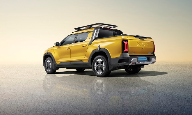 전기픽업으로 돌아온 무쏘EV, 디자인 공개