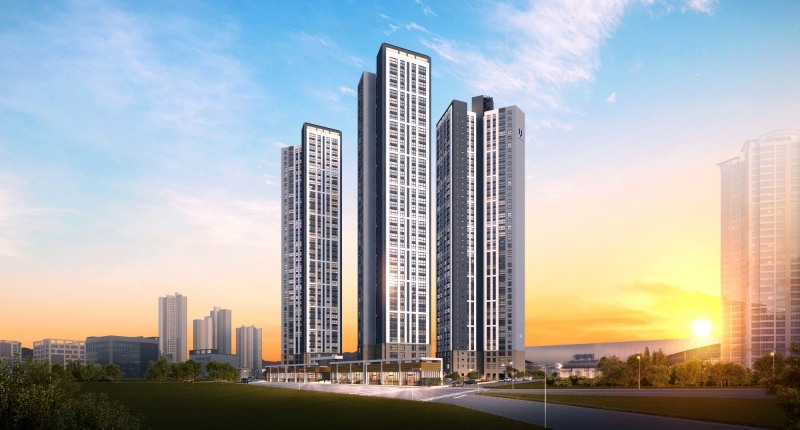 동래반도유보라 투시도./사진제공=반도건설