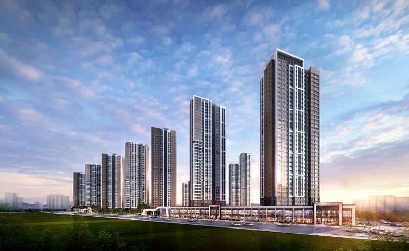 해링턴 스퀘어 산곡역 투시도 /사진제공=효성중공업