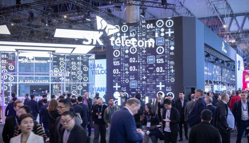 SK텔레콤은 3월 3일(현지시각)부터 6일까지 나흘간 스페인 바르셀로나에서 열린 MWC25에서 혁신적인 AI 기술을 전시하며 글로벌 ICT 업계 관계자들로부터 큰 관심을 받았다고 7일 밝혔다. / 사진=SKT