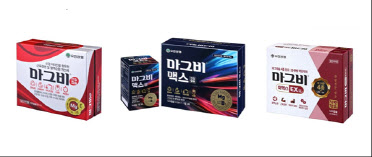알피바이오가 생산하는 유한양행의 마그비 시리즈. /사진=알피바이오