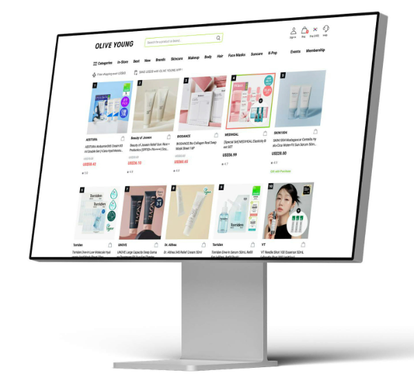 CJ올리브영(이하 올리브영)은 이달 1일부터 7일까지 글로벌몰에서 진행한 올영세일의 주문액이 전년 동기 대비 107% 성장했다고 20일 밝혔다. /사진=CJ올리브영