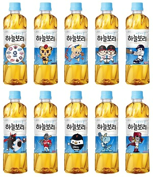 웅진식품이 프로야구 시즌에 맞춰 ‘하늘보리 KBO 에디션’을 새롭게 꾸린다고 21일 밝혔다. /사진=웅진식품