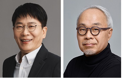 김동명 LG에너지솔루션 사장(왼쪽)과 최주선 삼성SDI 사장