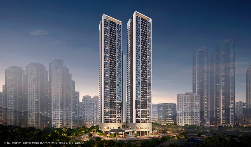 쌍용 더 플래티넘 서면 투시도./사진제공=쌍용건설