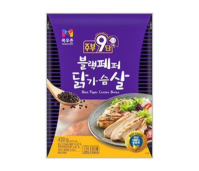 농협목우촌, 알싸한 통후추 더한 '블랙페퍼 닭가슴살' 출시
