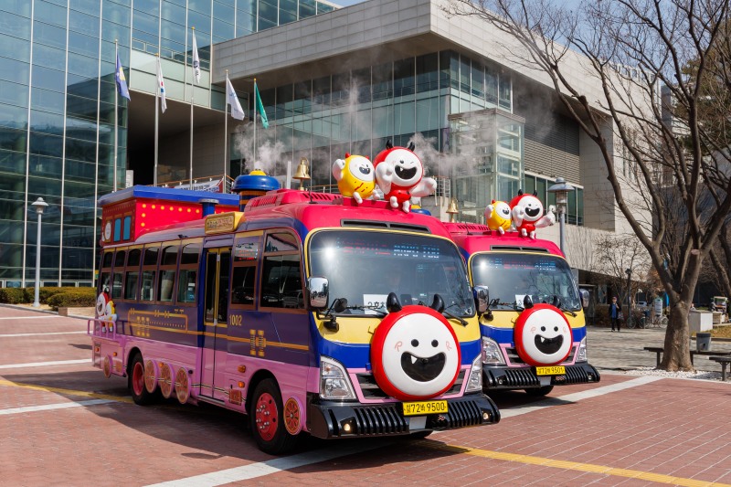 마포순환열차버스 모습./사진제공=마포