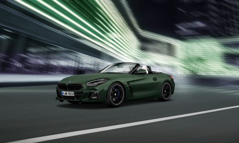 BMW Z4 M40i 프로즌 딥 그린 에디션 . / 사진=BMW 코리아