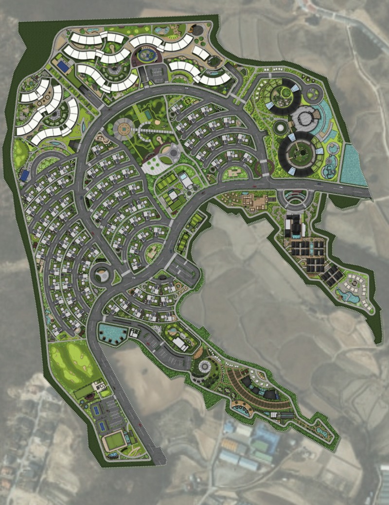 ‘이천 시니어 복합 주거문화 단지’ 전체 배치 계획. / 사진제공=피알메이저