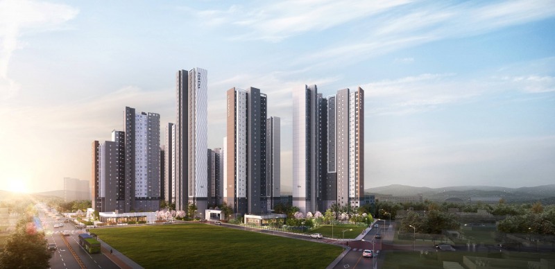 도마 포레나해모로 투시도. / 사진제공=한화 건설부문