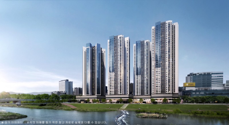 해링턴 스퀘어 리버파크 투시도./사진제공=효성중공업