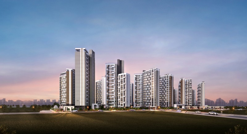 고덕 강일 대성베르힐 투시도. / 사진제공=피알페퍼