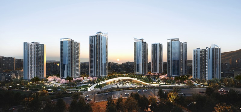 부산 연산 10구역 재개발 사업 투시도. / 사진제공=HDC현대산업개발