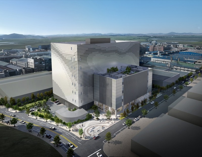 안산 글로벌 클라우드 센터 조감도 / 사진제공=삼성물산 건설부문