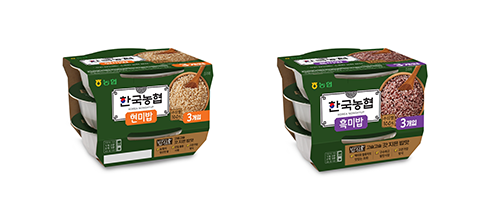 농협식품, 한국농협 흑미밥, 현미밥 2종 출시