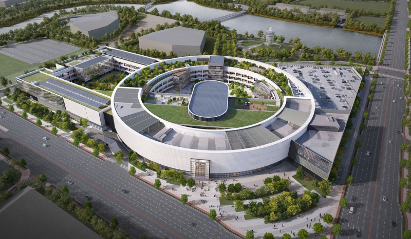 현대백화점이 부산 강서구 에코델타시티에 '더현대 부산' 건립을 추진한다. /사진제공=현대백화점