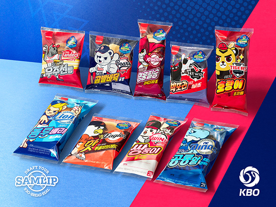 ▲ SPC삼립이 올해 3월 출시한 ‘크보빵(KBO빵)’ ⓒ SPC삼립