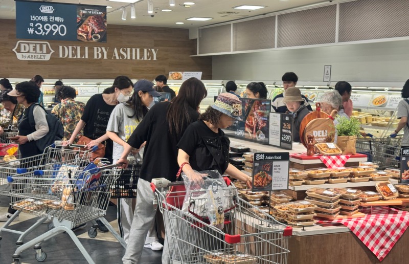 이랜드리테일은 '델리 바이 애슐리' 매장을 확대해나갈 계획이라고 밝혔다. /사진제공=이랜드리테일