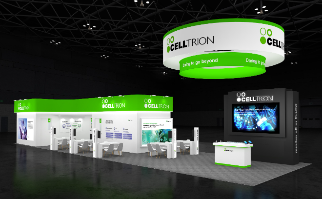 셀트리온 바이오 USA 전시부스. /사진제공=셀트리온