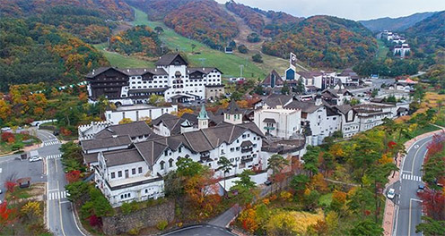 ▲ 무주덕유산리조트 전경