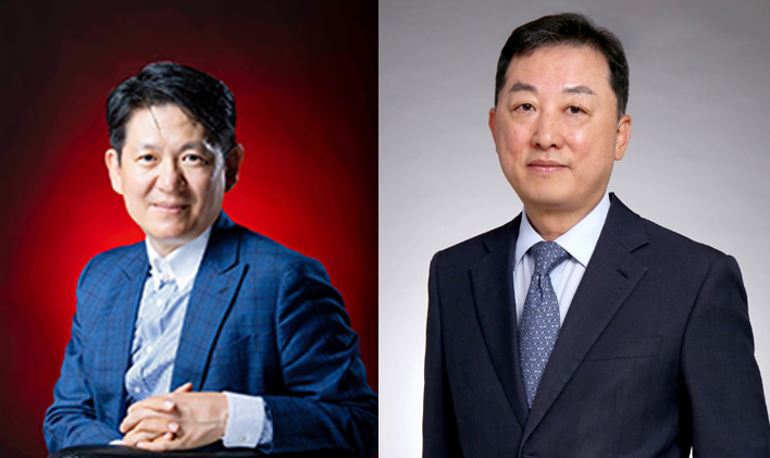 (왼쪽) 강성부 KCGI 대표, (오른쪽)김병철 KCGI자산운용 대표이사 부회장 / 사진제공= 각사