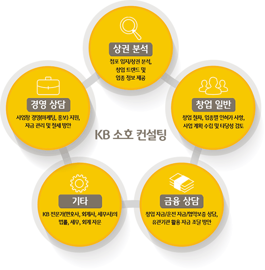 KB 소호 컨설팅 주요 내용