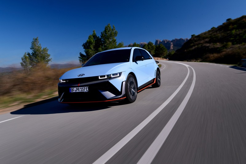 Hyundai N’s first high-performance electric vehicle, the ‘IONIQ 5 N’. / Photo = Hyundai Motor Company