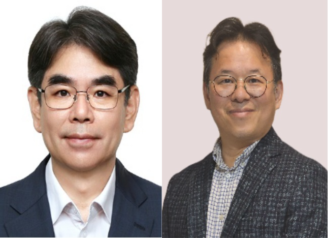 문희창 동양생명 CFO 전무(왼쪽), 이용혁 동양생명 CIO 상무./사진제공=동양생명