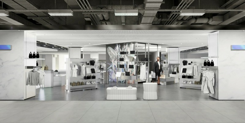 키네틱 그라운드 조감도. /사진제공=롯데백화점