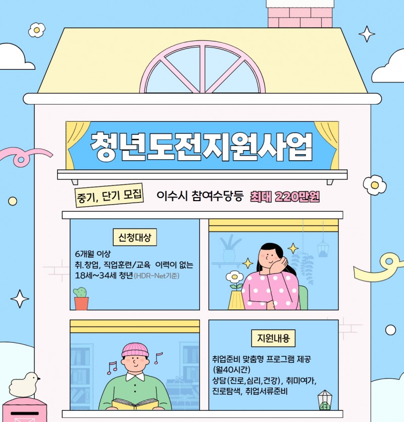 마포구 청년도전지원사업 포스터./사진제공=마포구