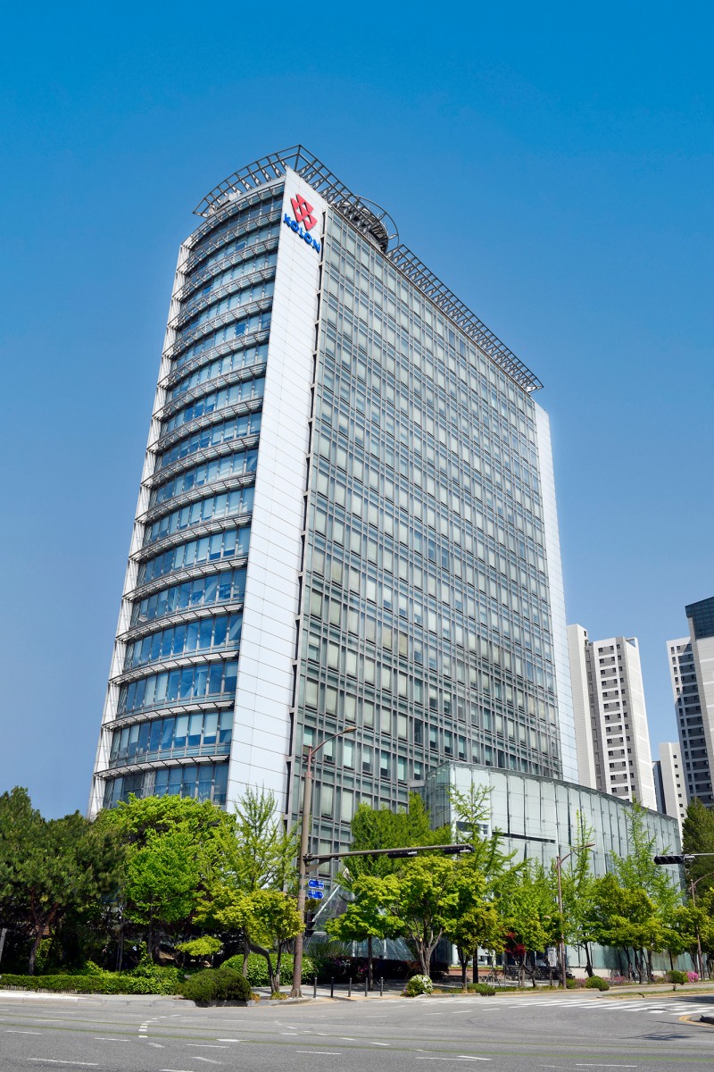 코오롱글로벌 과천 사옥 전경. /사진제공=코오롱글로벌