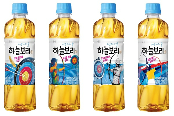 웅진식품이 ‘하늘보리 한국 양궁 에디션’을 8일 선보인다. /사진=웅진식품