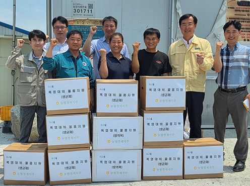 농협경제지주, 폭염 대비 축산농가 긴급점검... 피해 최소화 지원 총력