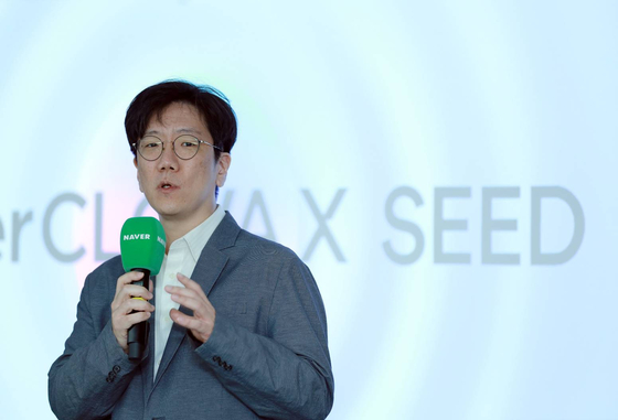 성낙호 네이버클라우드 하이퍼스케일 AI 기술총괄. / 사진=네이버클라우드