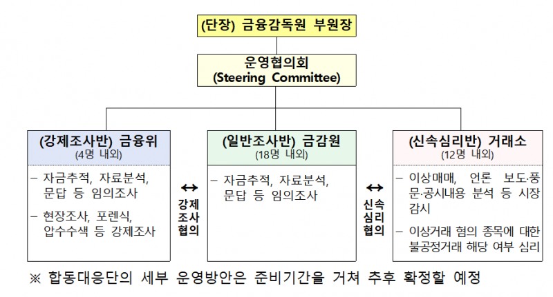 주가조작 근절 합동대응단 / 자료제공= 금융위원회, 금융감독원, 한국거래소(2025.07.09)