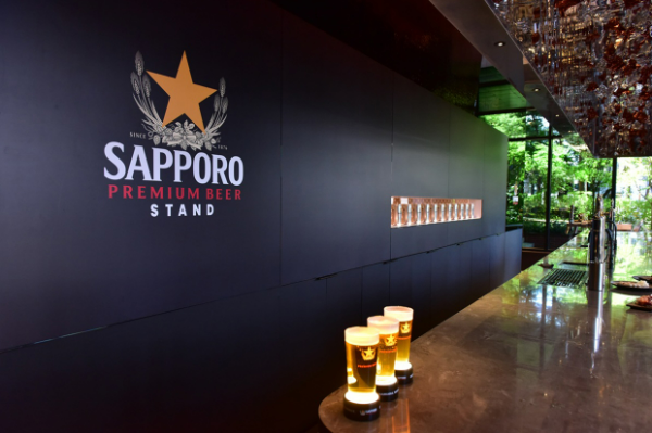 매일유업의 자회사 엠즈베버리지가 전개하는 삿포로맥주 첫 해외 매장 ‘삿포로 프리미엄 비어스탠드’ 의 모습. 이 매장은 서울 성수동에 있으며, 지난 12일 개장했다. /사진=엠즈베버리지 삿포로맥주