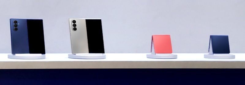 갤럭시 Z 폴드7(왼쪽)과 플립7. 사진=삼성전자