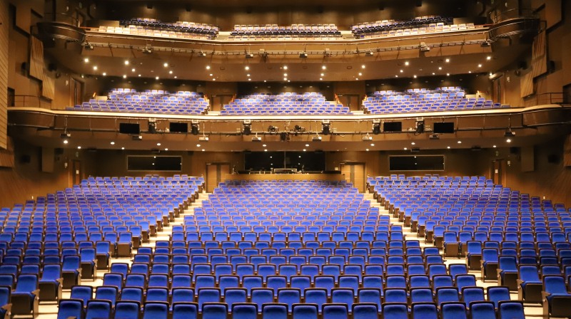 블루스퀘어 신한카드홀 내부 전경./사진제공=놀유니버스