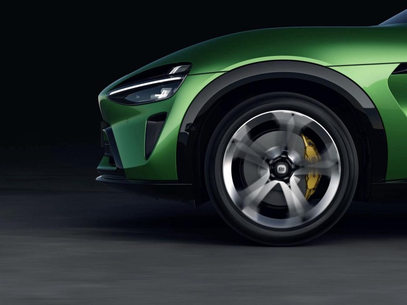 샤오미 첫 순수 전기 SUV 'YU7'에 장착된 한국타이어 '아이온 에보 SUV'. / 사진=한국타이어