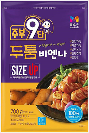 농협목우촌, 더 두툼해서 맛있는 '주부9단 두툼비엔나' 출시