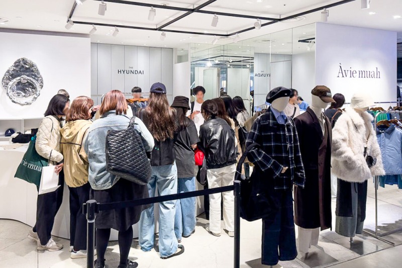 현대백화점이 일본 도쿄의 파르코 시부야점에서 연 팝업스토어. /사진제공=현대백화점